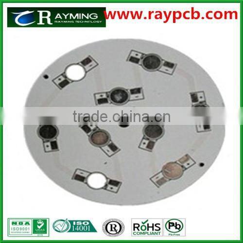 lead free HASL High Power Aluminum Quality Led Round Display Pcb Board