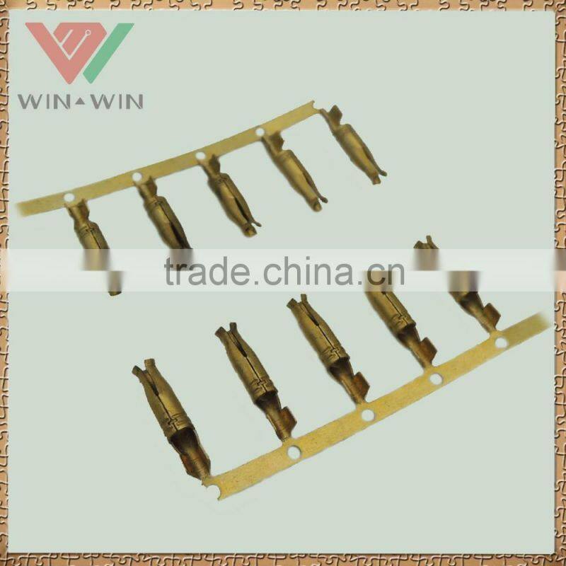 Brass crimper cable connector terminal for female side