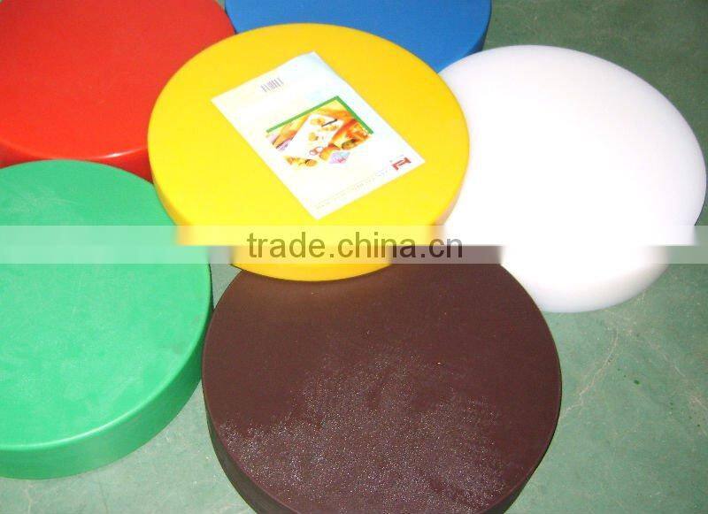 green layered PE plastic cutting board