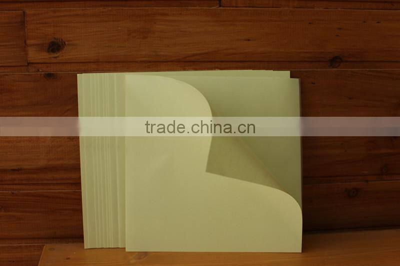 PVC album rigid inner sheet white & black self -adhesive & hot melt for album