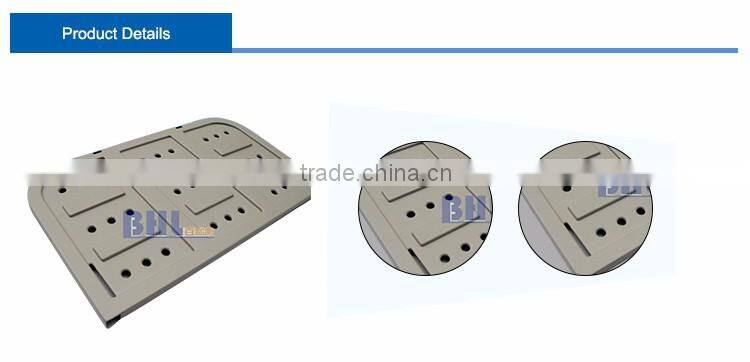 Wholesale molded colored abs plastic sheet molds