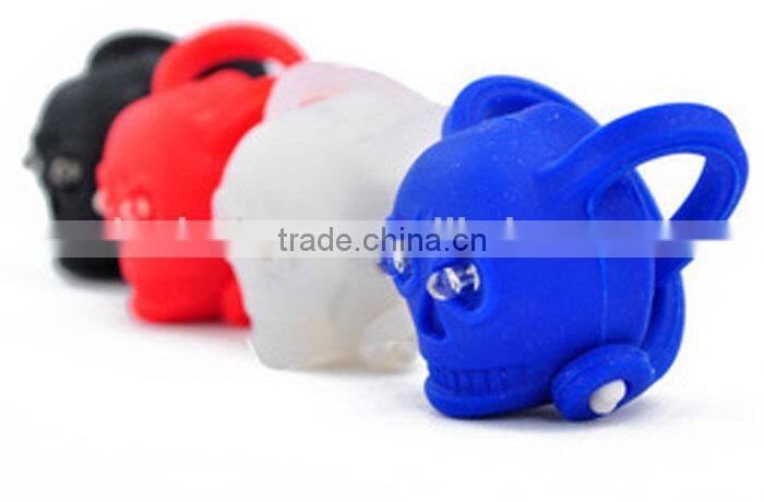 Silica gel skeleton bicycle lights