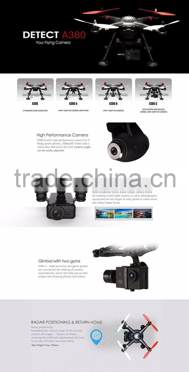 Professional 4 Rotor Uav Unmanned Aerial Vehicle