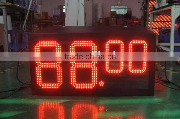 48 inches 12" 8.889 Green LED gas price signs digital for Gas Station