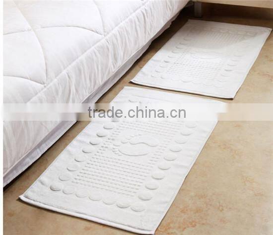 100% Cotton White Embroidery Logo Hotel Collection Towels Egyptian Cotton