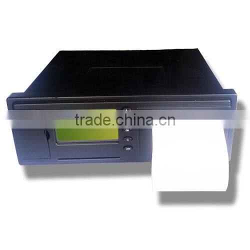 vehicle data recorder with speed limiter & LCD Screen & printer BSJ-A8