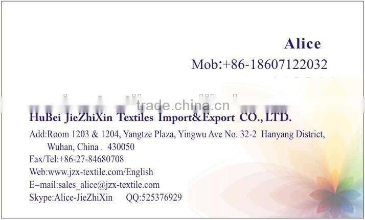 Smooth surface poly cotton fine twill fabric for garment factory