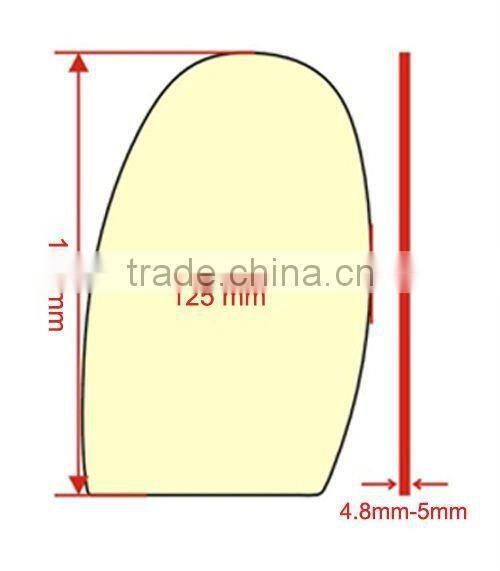 E025 Thick Tooth Shape Natural Rubber Soles For Shoe Repair Material