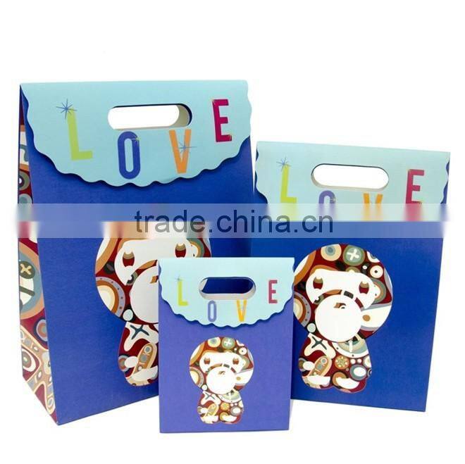 China Factory customise OEM shopping paper bag wholesale gift bags
