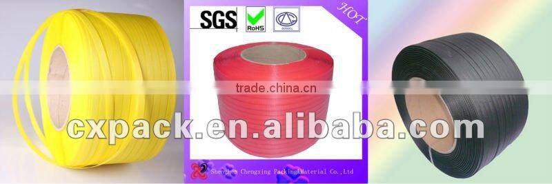 Yellow Machine Packing PP Plastic Binding Strips