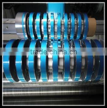 blue color free edge aluminum foil mylar laminated foil coated