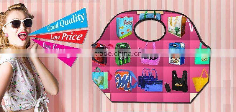 China wholesale non woven 6 bottle wine bags with strong handle