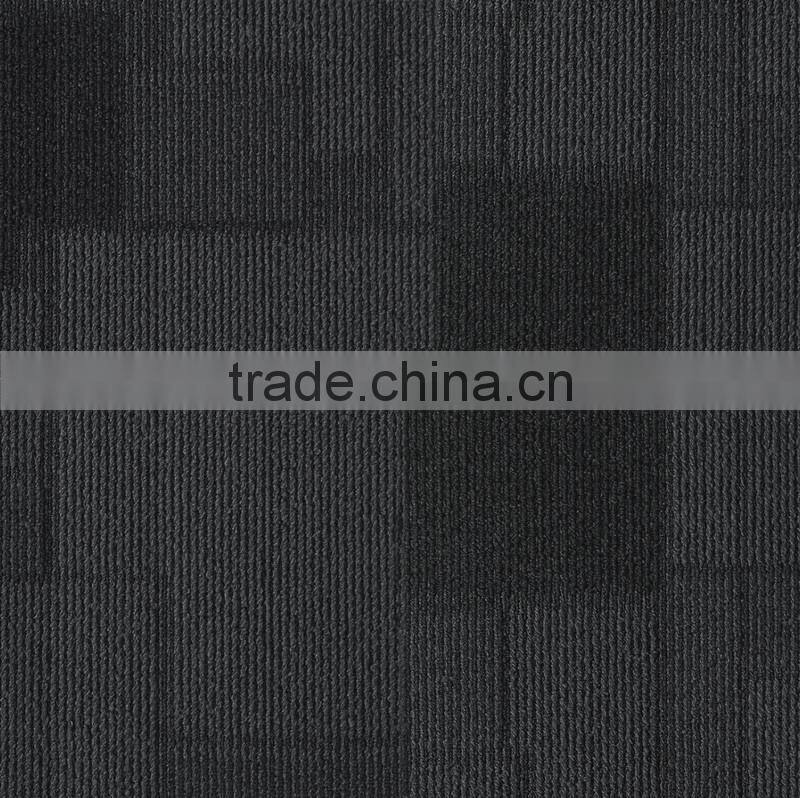 Removable Jacquard Style and Commercial,office Use carpet tiles 50x50