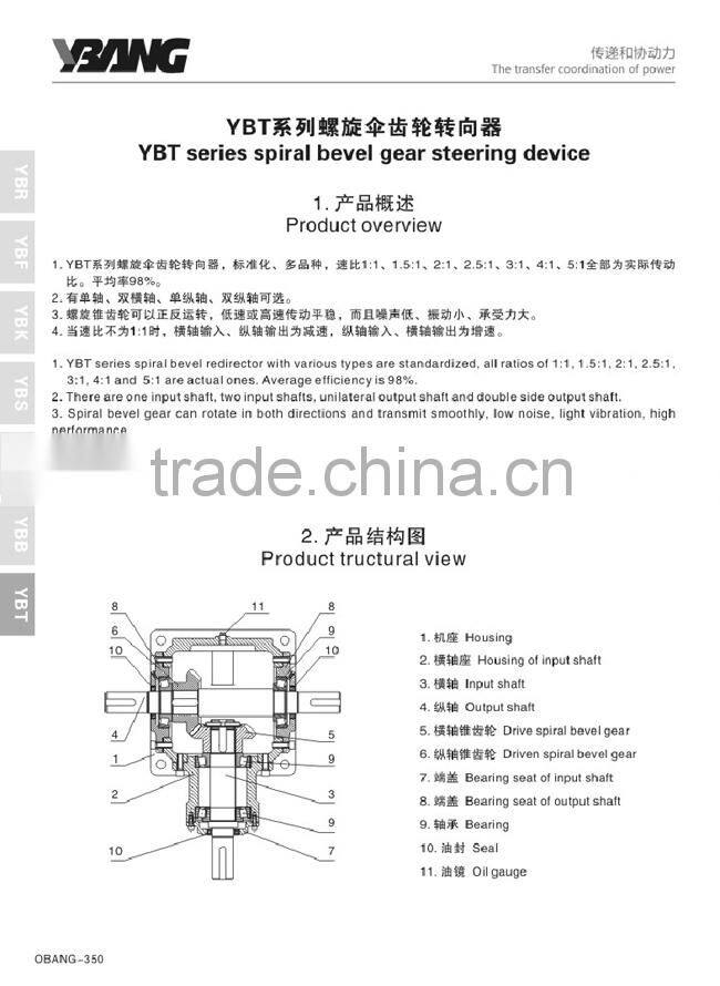Manufacturer T Series Helical Cone Gearbox