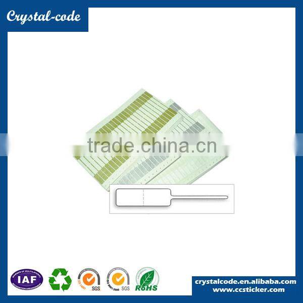 High-quality custom die cut sticker jewelry label