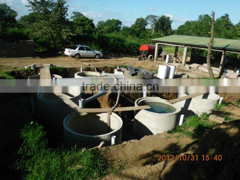 China Puxin Durable Home Use 10m3 Hydraulic Pressure Biogas Digester
