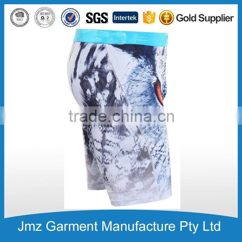 Men cotton underwear with all over the printing