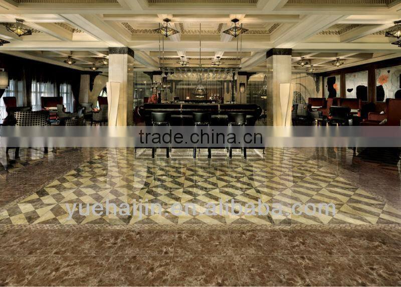 Coffee polished tile for bar 600x600mm 800x800mm