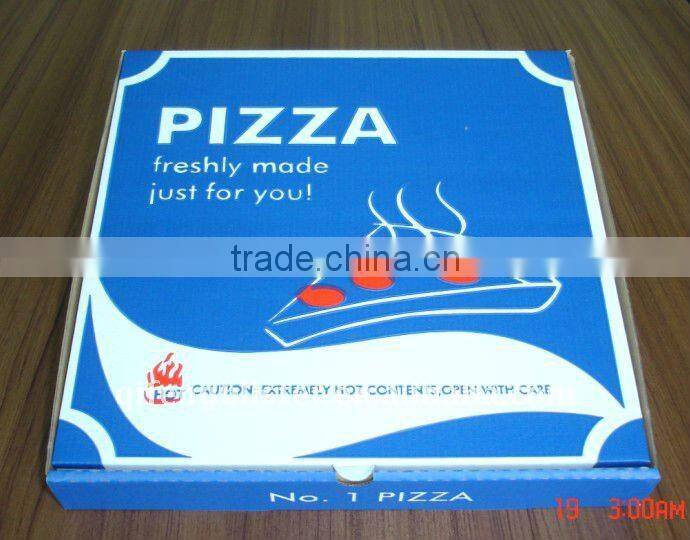 2015 new model corrugated paper cardboard pizza box/high quality and lowest price pizza box