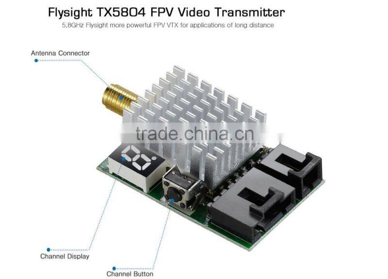 G2864 Flysight TX5804 5.8Ghz 32 CH 400mW fpv transmitter for rc drone