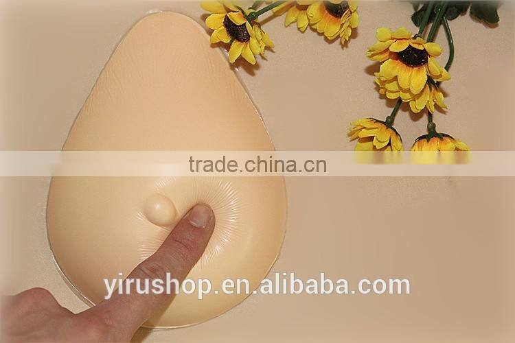 mastectomy prosthesis super light one piece silicone actives light breast 160g/piece