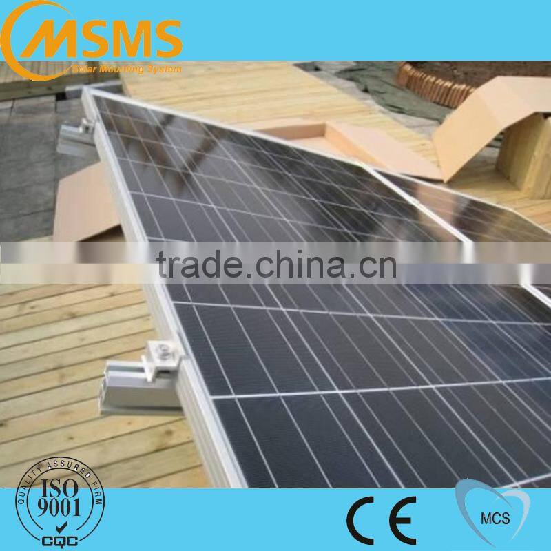 Factory Price Solar Pv Panel Mini Rail Mounting System