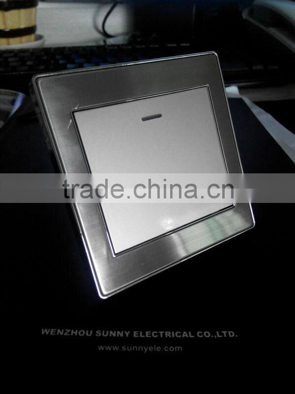 New hot sell wall switch, reset switch with led indicator light