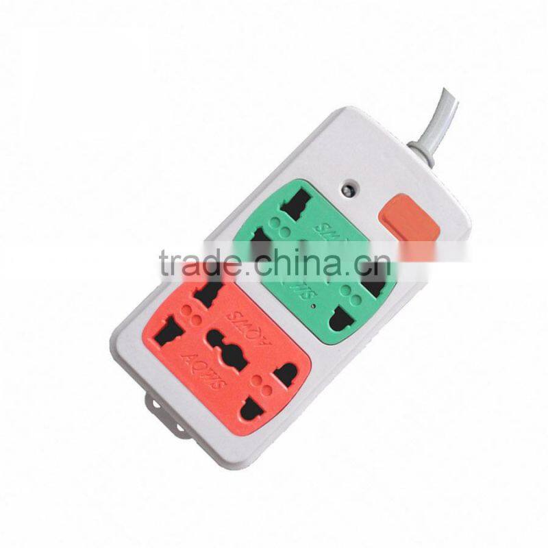 4 Gang Movable Universal Electric Power Extension Socket With Plug