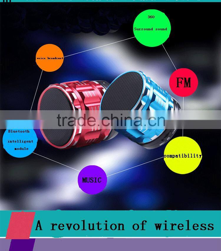 Bluetooth speakers Card speakers with FM subwoofer Can call speakers