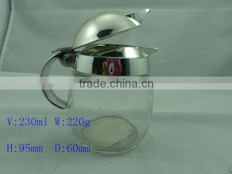230ml glass oil jar, vinegar jar for kitchen use