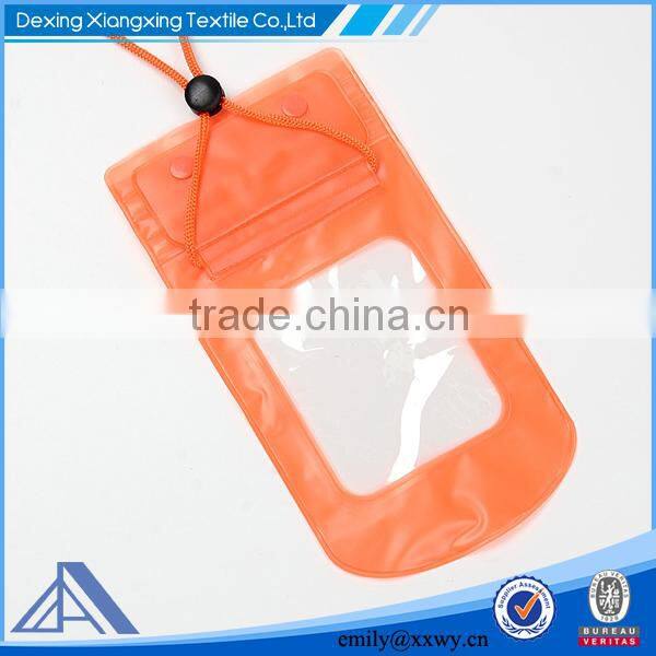 Waterproof Beach Pouch with lanyard for Cell Phone
