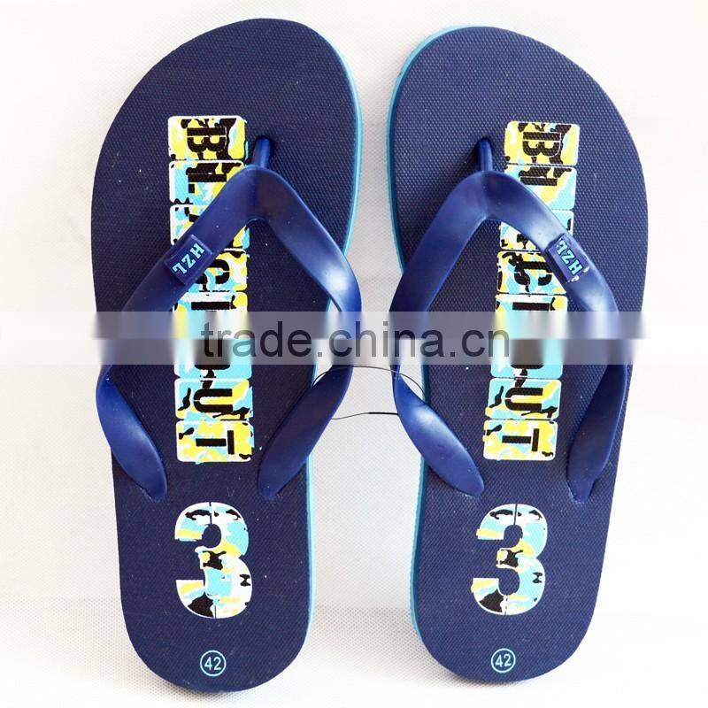 2016 new arrival EVA boys flip flops beach slippers
