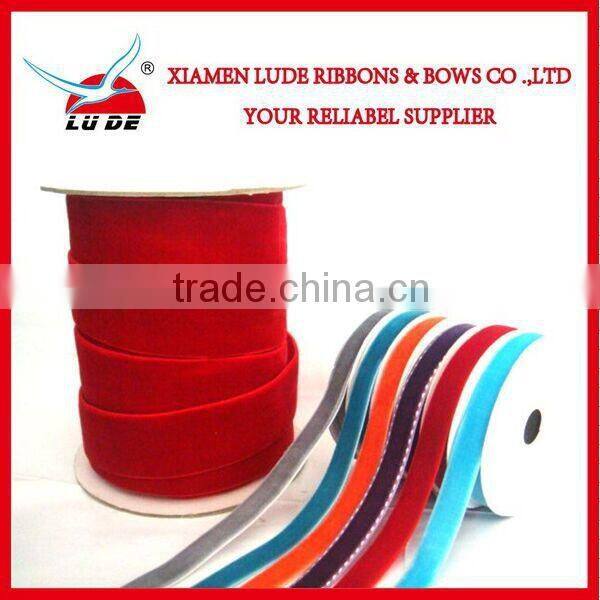 Wholesale Black velvet ribbon bow