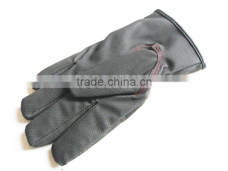 Men Winter Warm Windproof PU Gloves