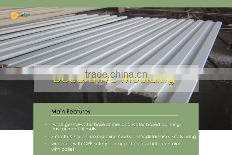 pine wood door jamb for interior decoration