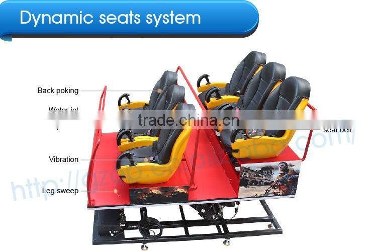 2014 Hot sale high-class hydraulic truck mobile 7d cinema