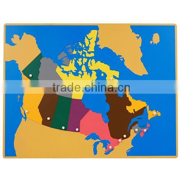 Puzzle Map of Canada