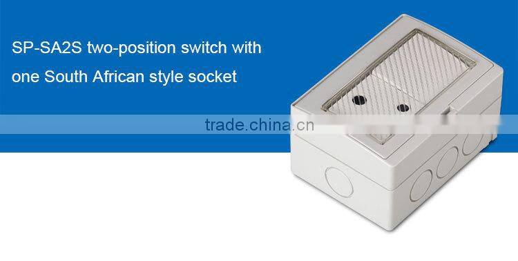 IP55 Switch And Outlet On Off Switcher Waterproof(SP-SA2S)