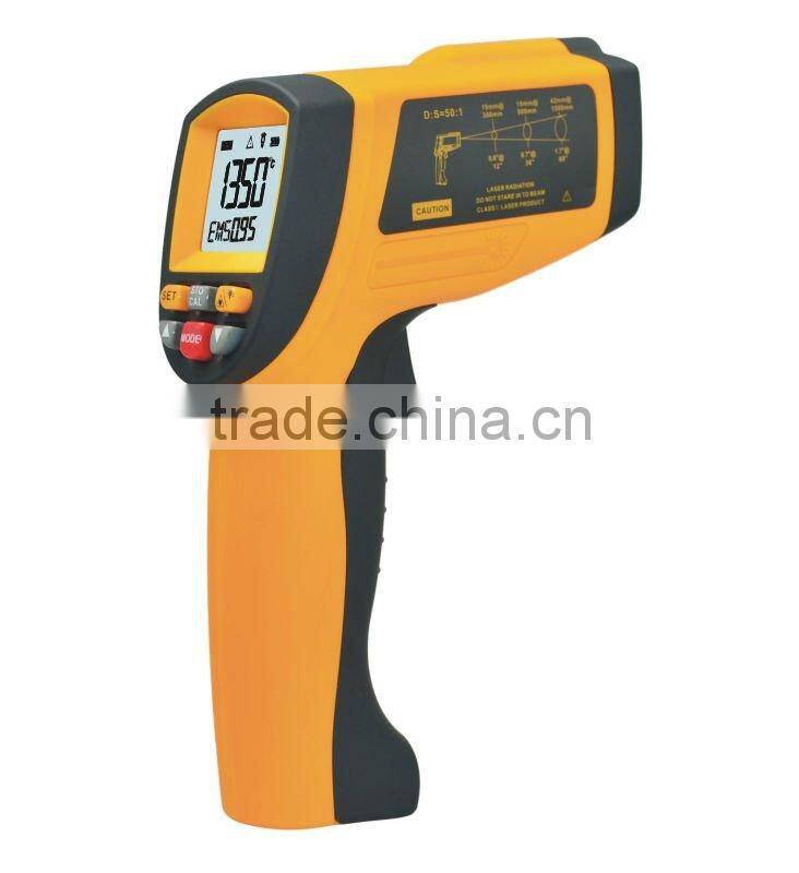 Non Contact Digital Infrared Thermometer with Laser Targeting/LCD Display