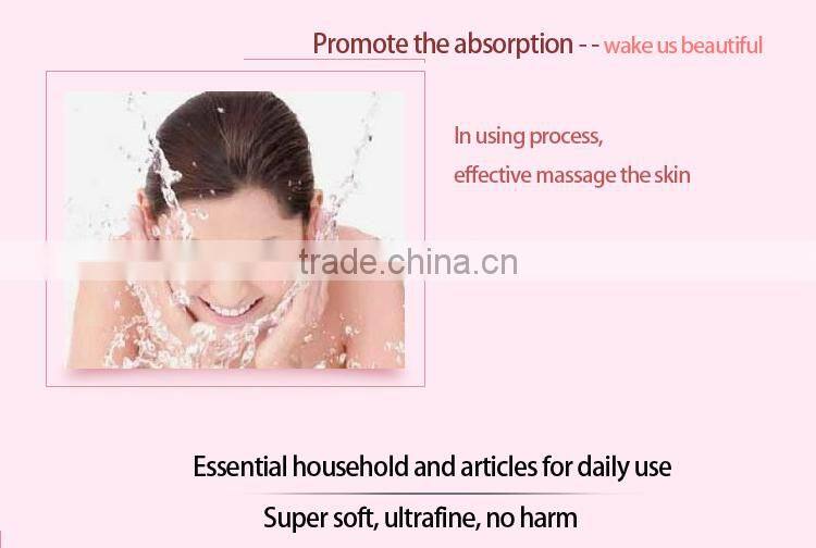 Colorful face washing brush handmade clean brush for women