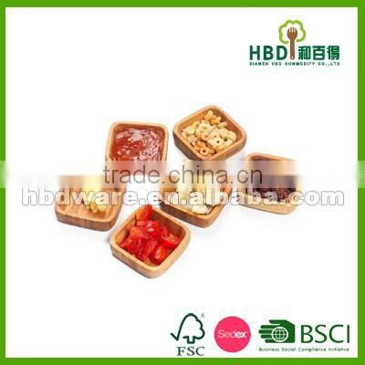 Food storage tray wholesales wood food tray