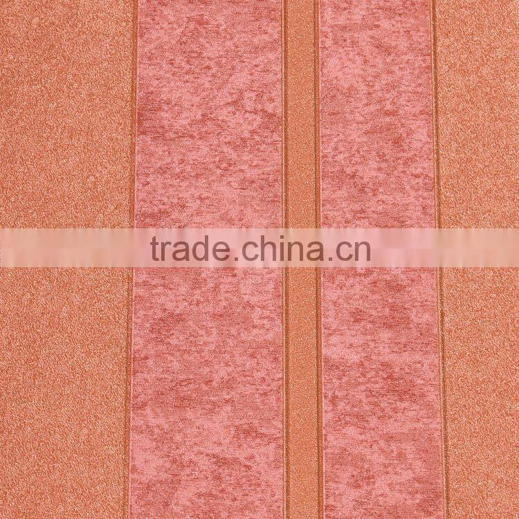 Black and gold wallpaper wide striped wall paper wallpaper in Italian