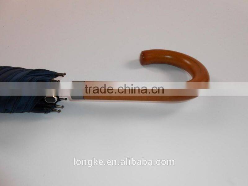 top quality wooden shaft umbrella deluxe umbrella