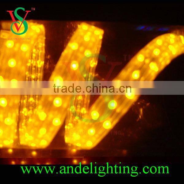 High quality Christmas Light led rope light for outdoor use
