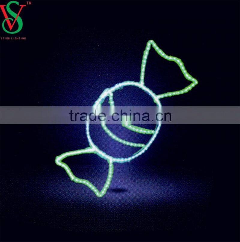 2D frame light led light angel for Christmas outdoor decorations