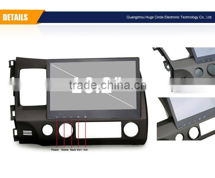 Faster Wireless 10.2 inch Car player dvd Built in Wifi with GPS for honda