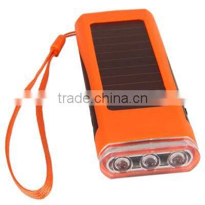 light flashlight multifunctional radio solar flashlight