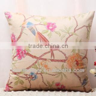 100% short soft velvet printing cushion