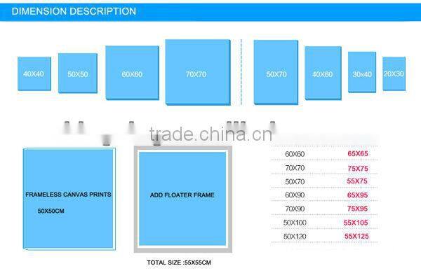 Handmade oil painting canvas flower wall art 51358