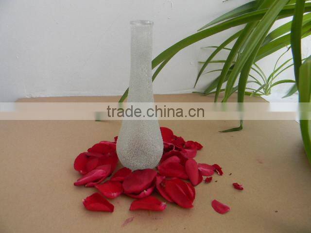 hot sales bulk 100ml glass reed diffuser glass bottle with beads for home decoration